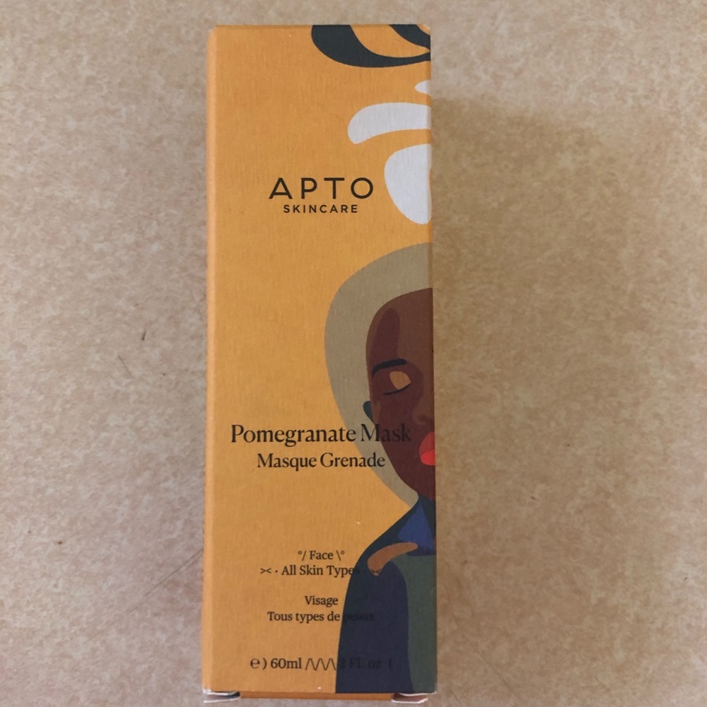 apto skincare pomegranate mask